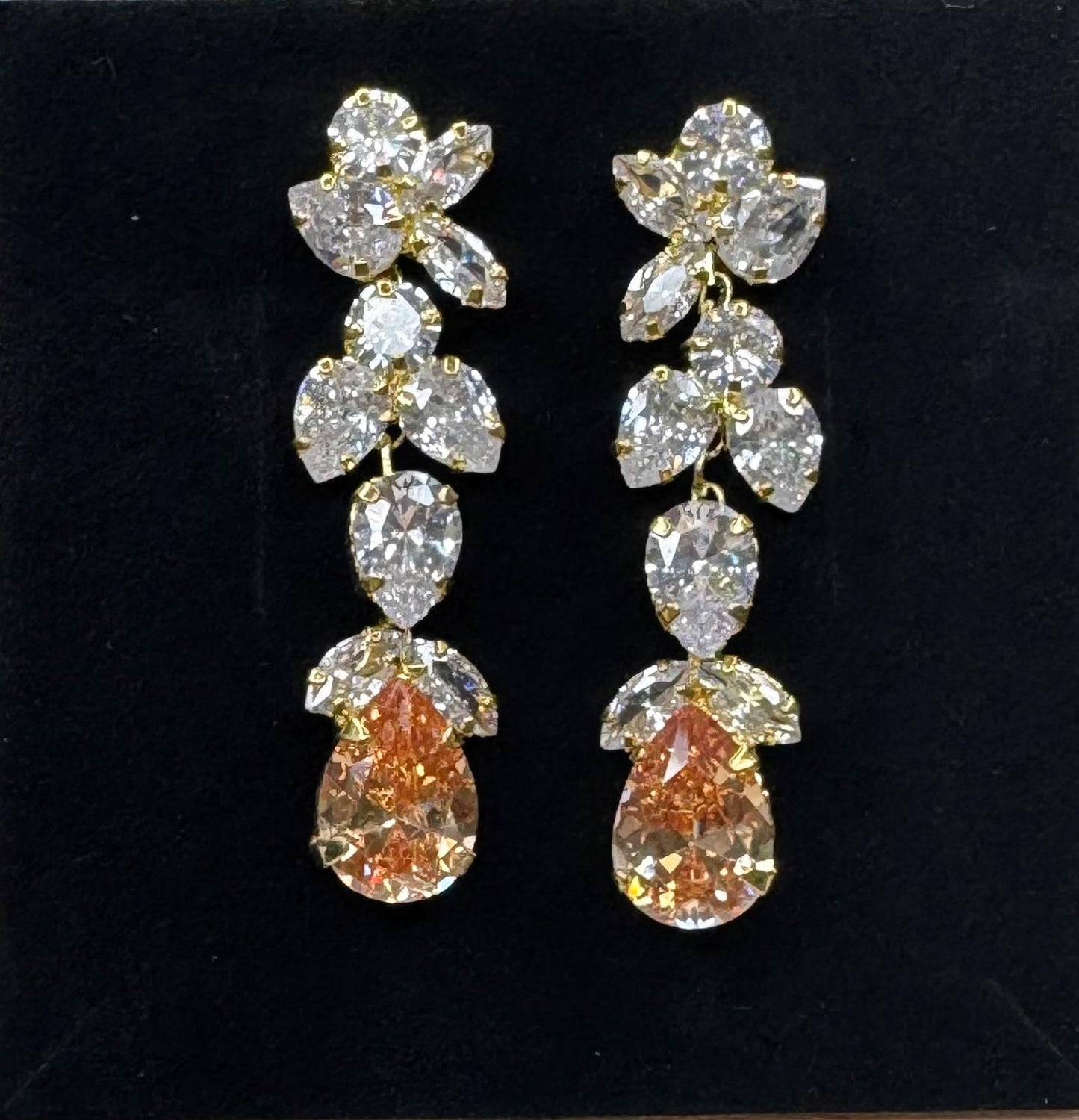 Boucles d'oreilles zircone