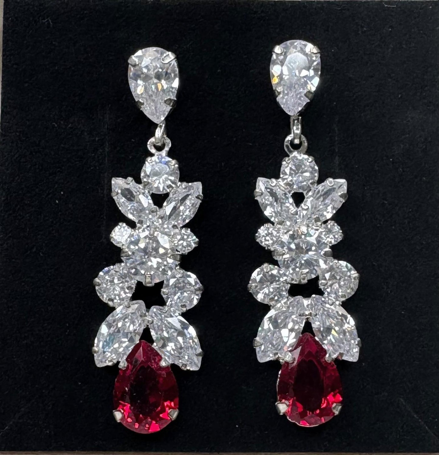 Boucles d'oreilles zircone