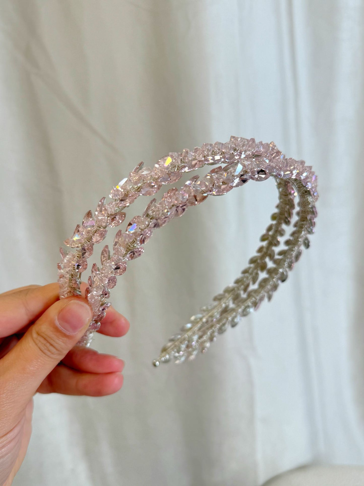 Serre tête cristal