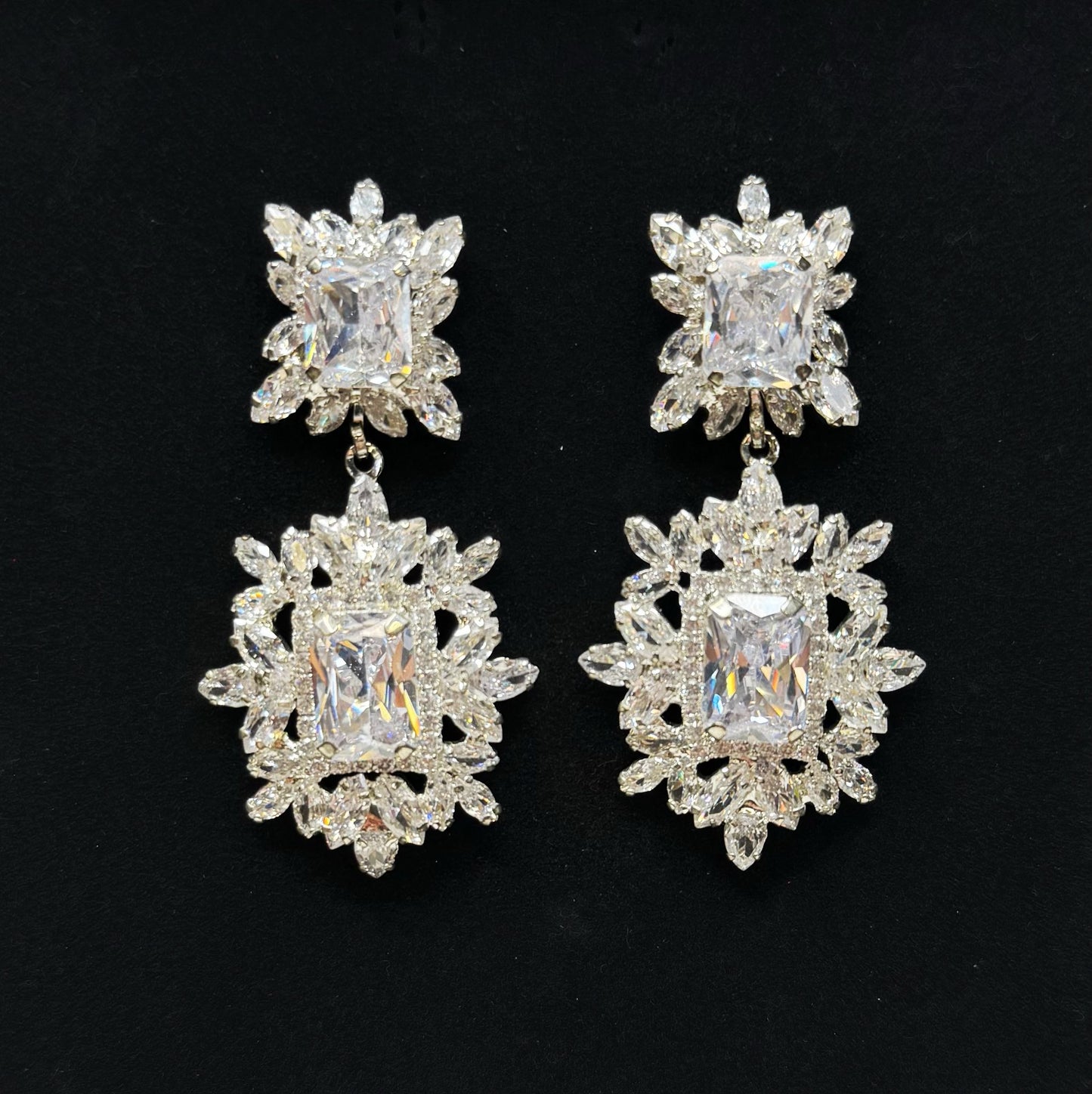 Boucles d'oreilles zircone