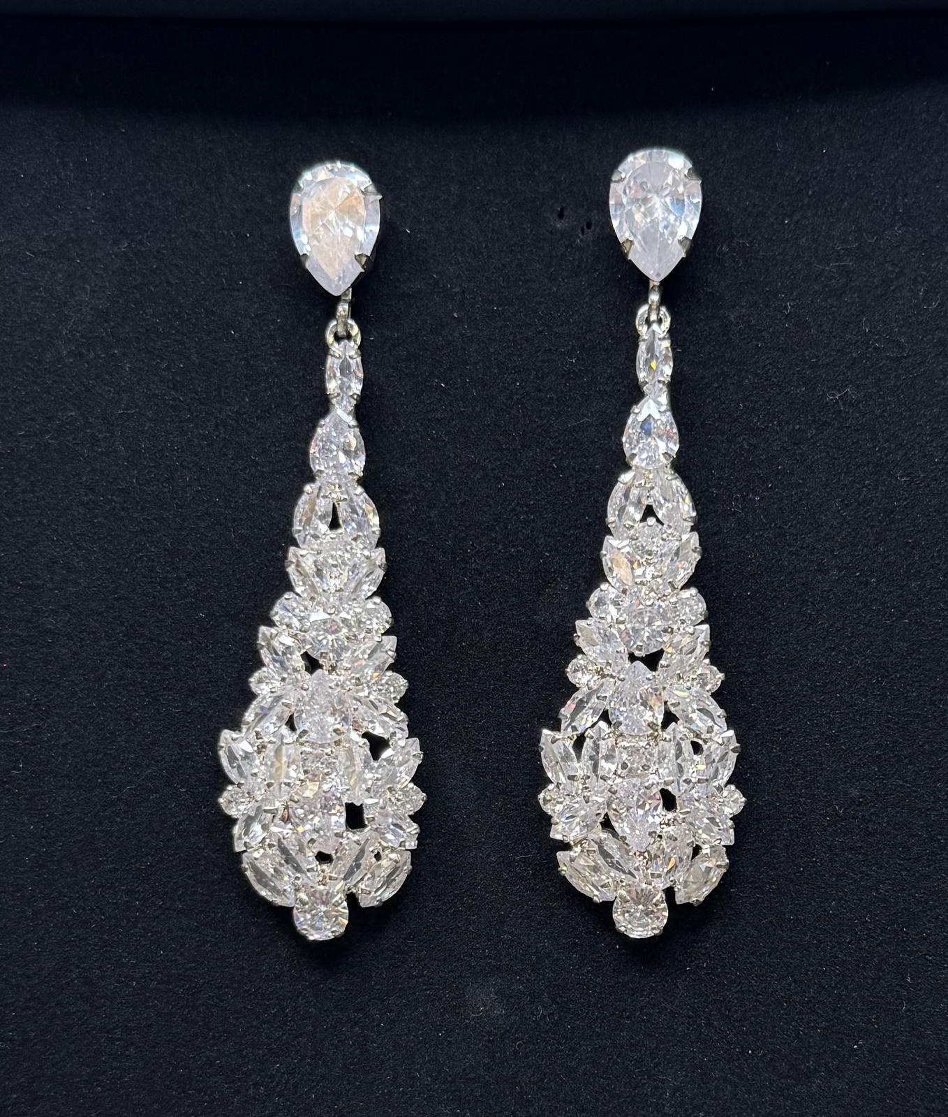 Boucles d'oreilles zircone