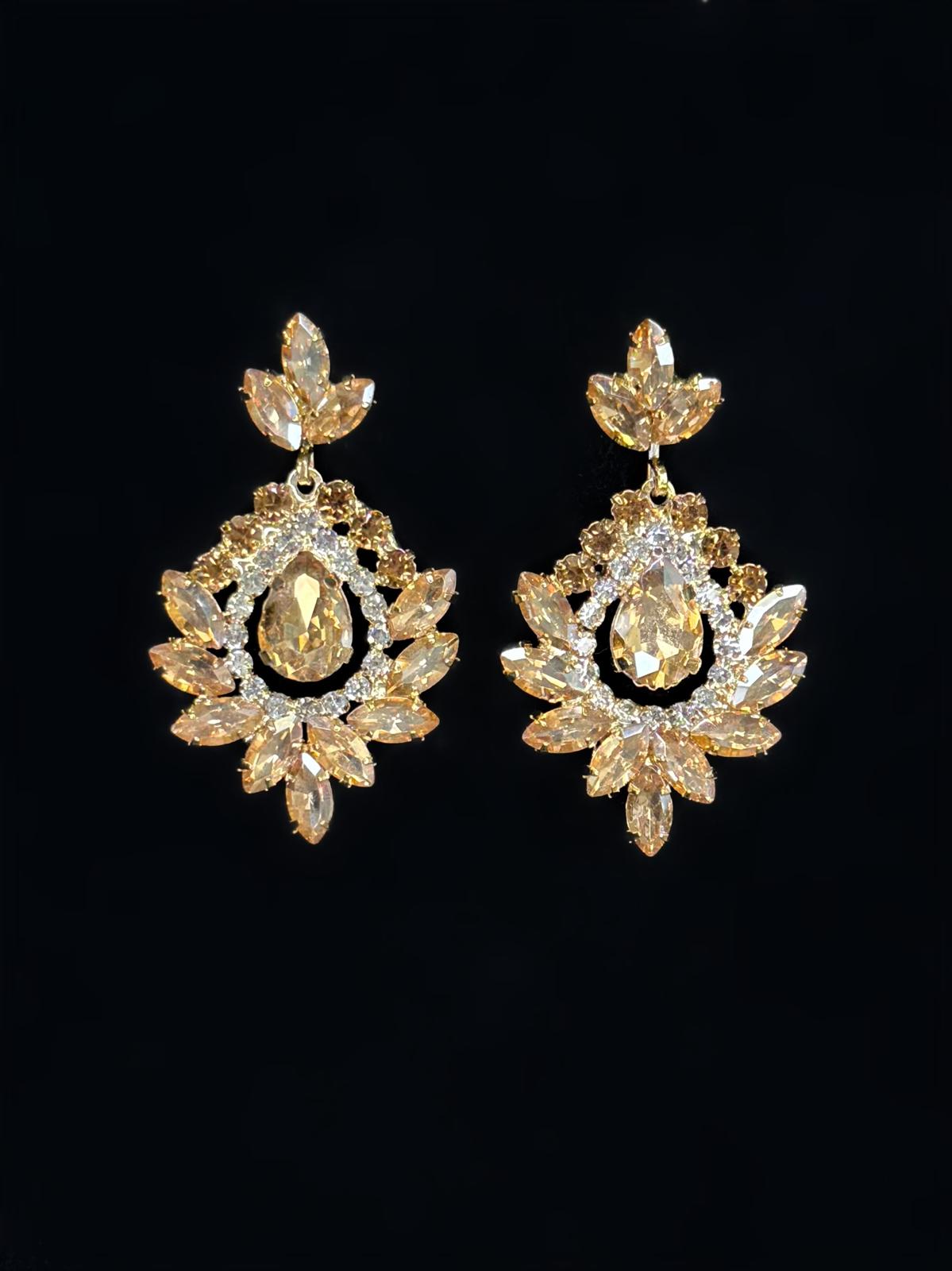 Boucles d'oreilles doré
