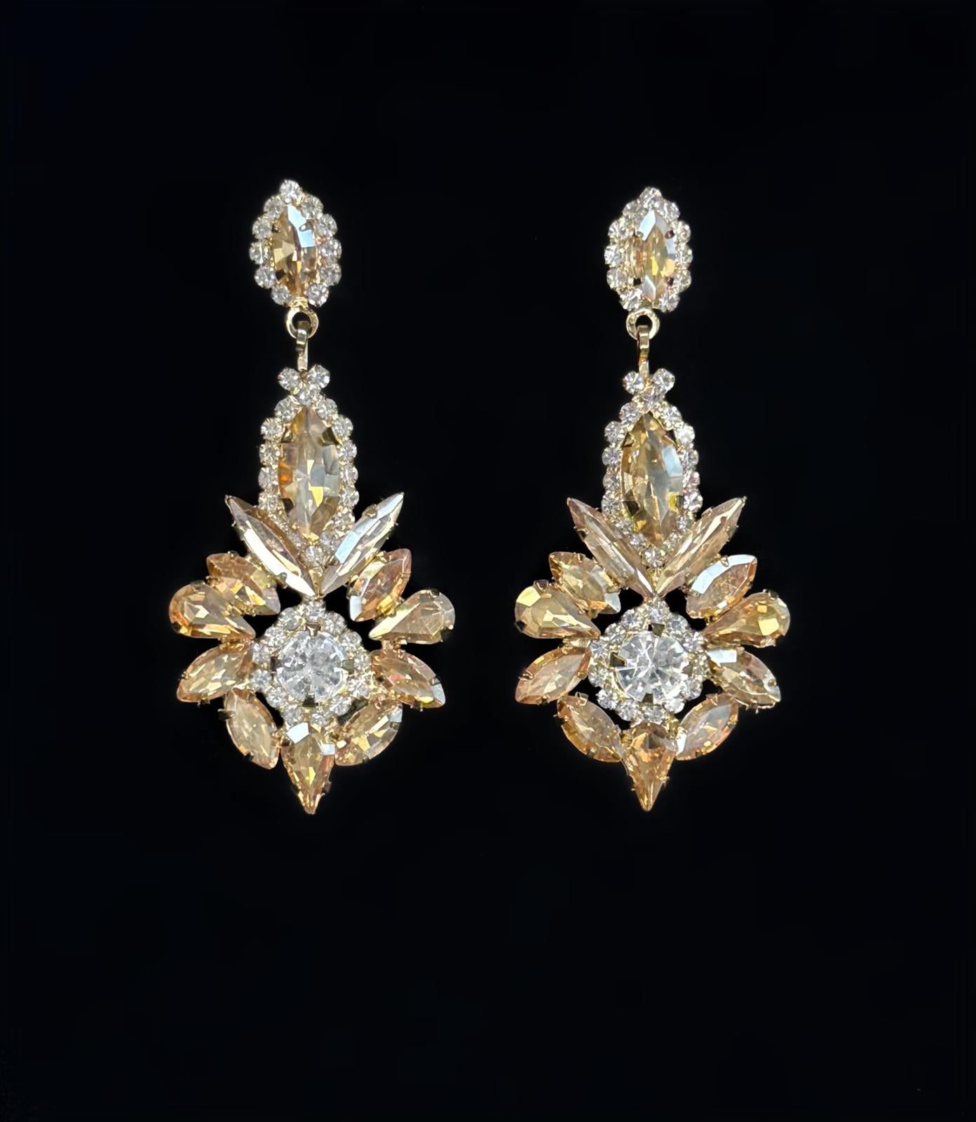Boucles d'oreilles doré