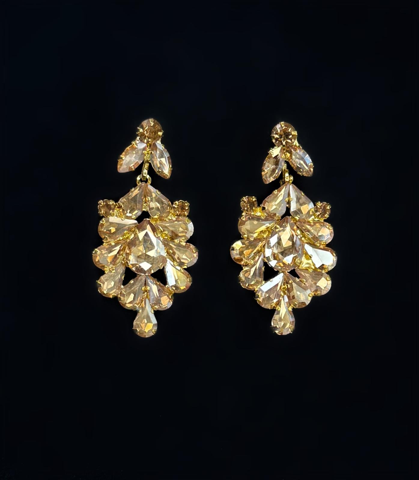Boucles d'oreilles doré