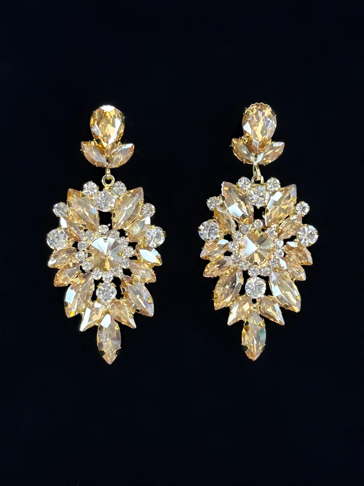 Boucles d'oreilles doré