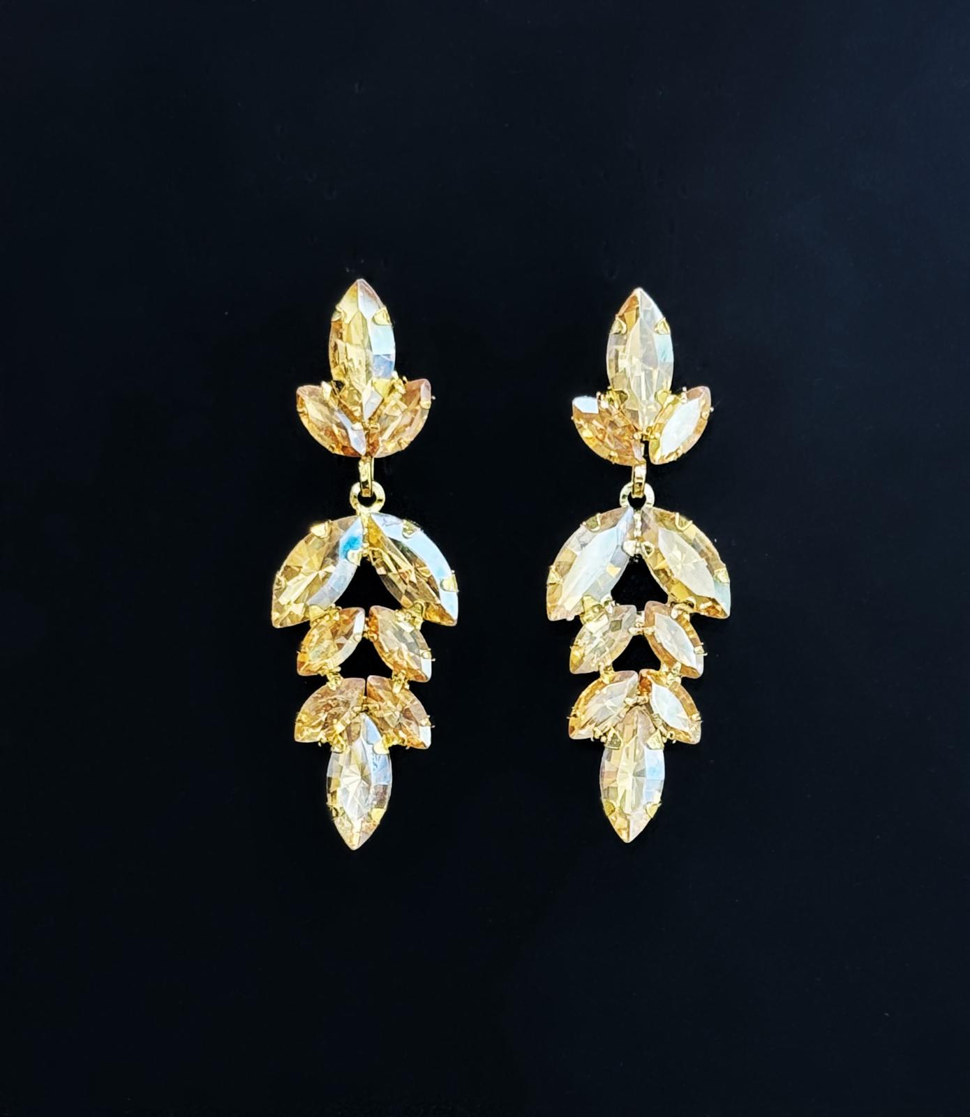 Boucles d'oreilles doré