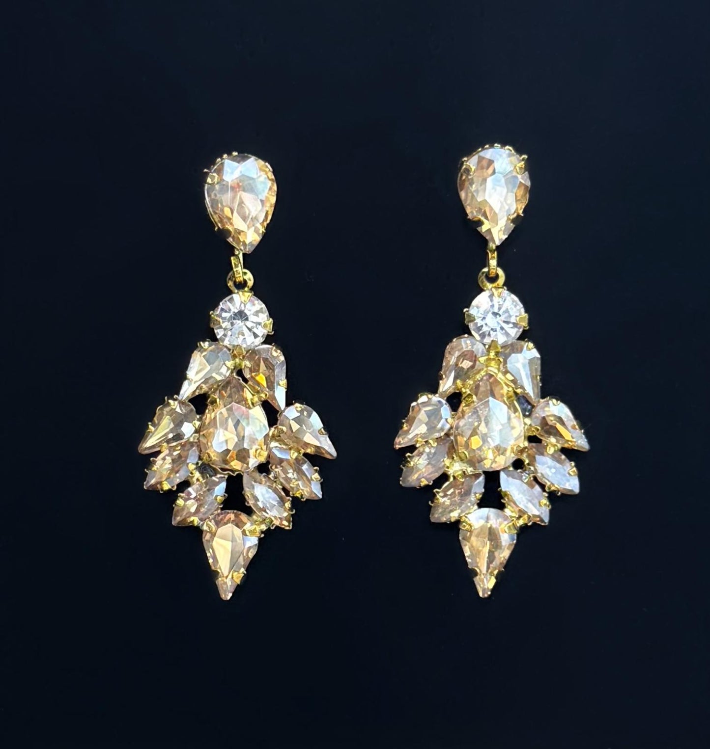 Boucles d'oreilles doré