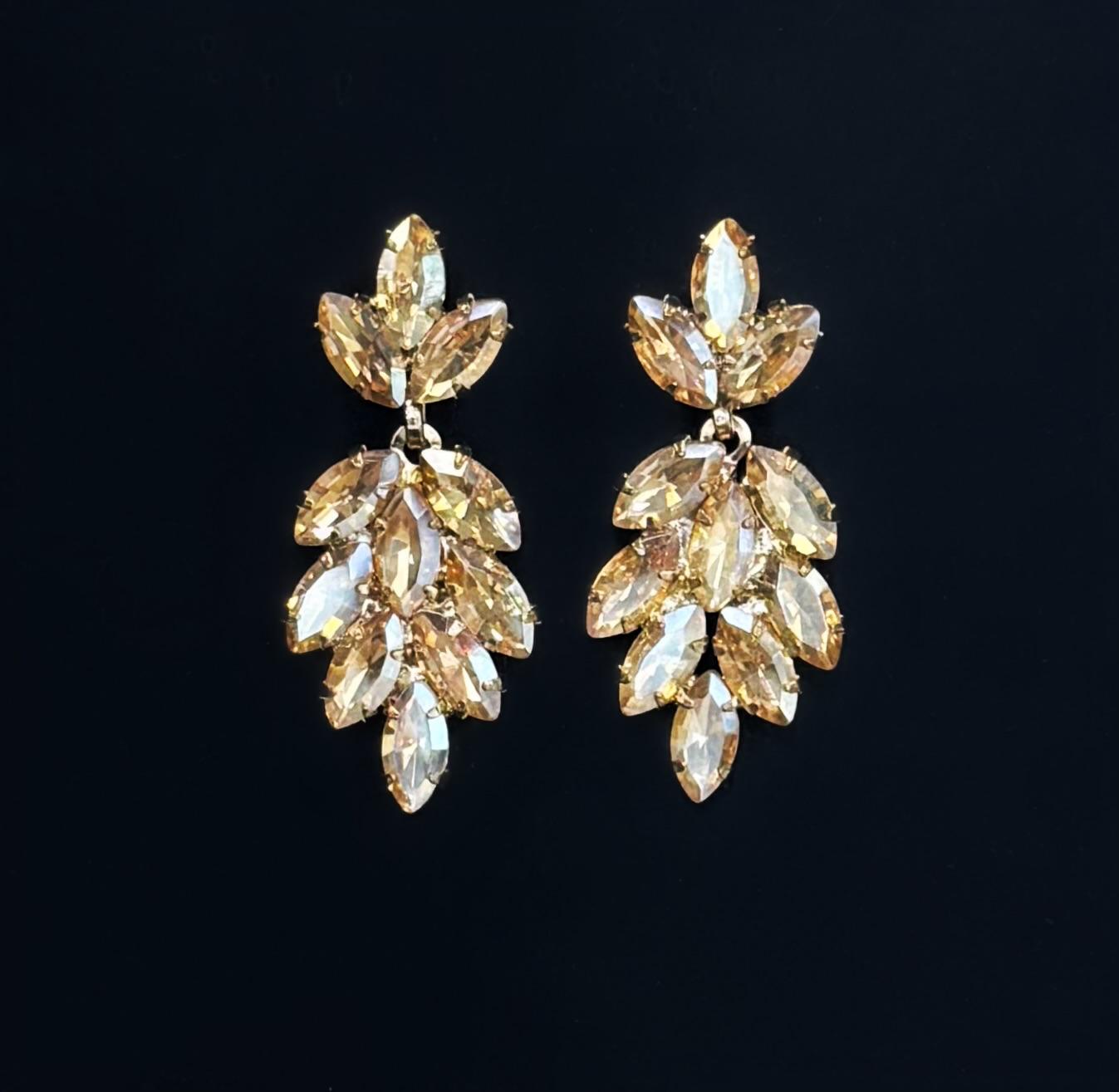Boucles d'oreilles doré