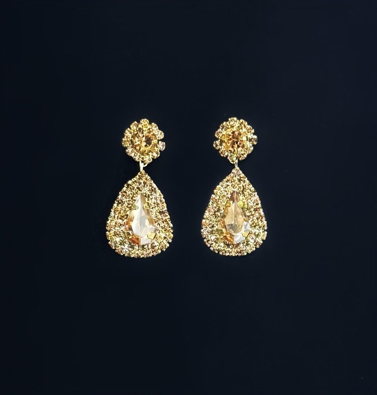 Boucles d'oreilles doré