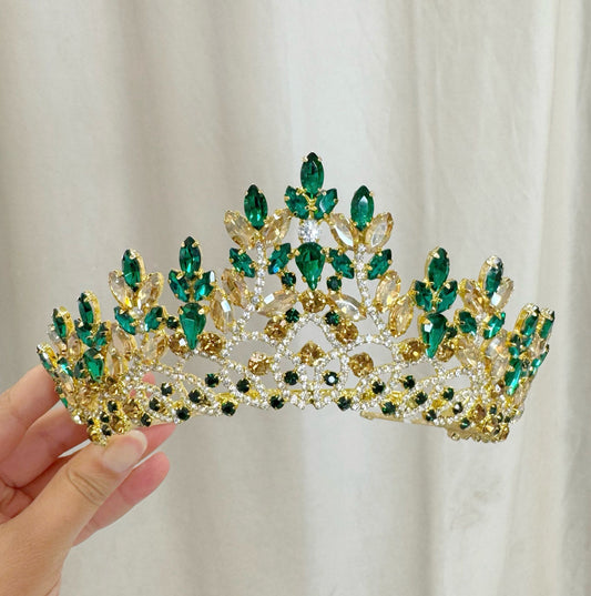 Diadème vert