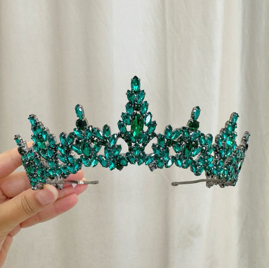 Diadème vert