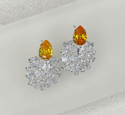 Boucles d'oreilles zircone