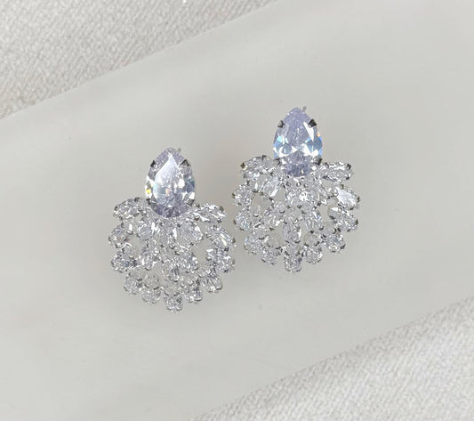 Boucles d'oreilles zircone