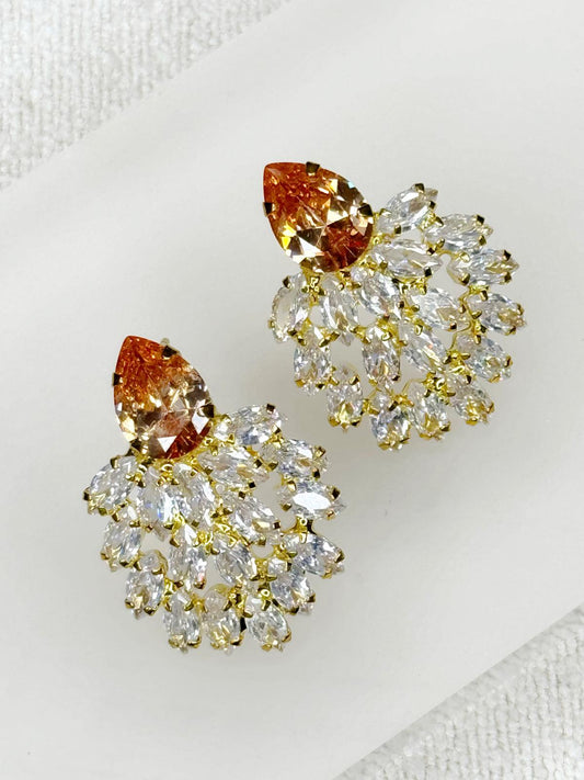 Boucles d'oreilles zircone