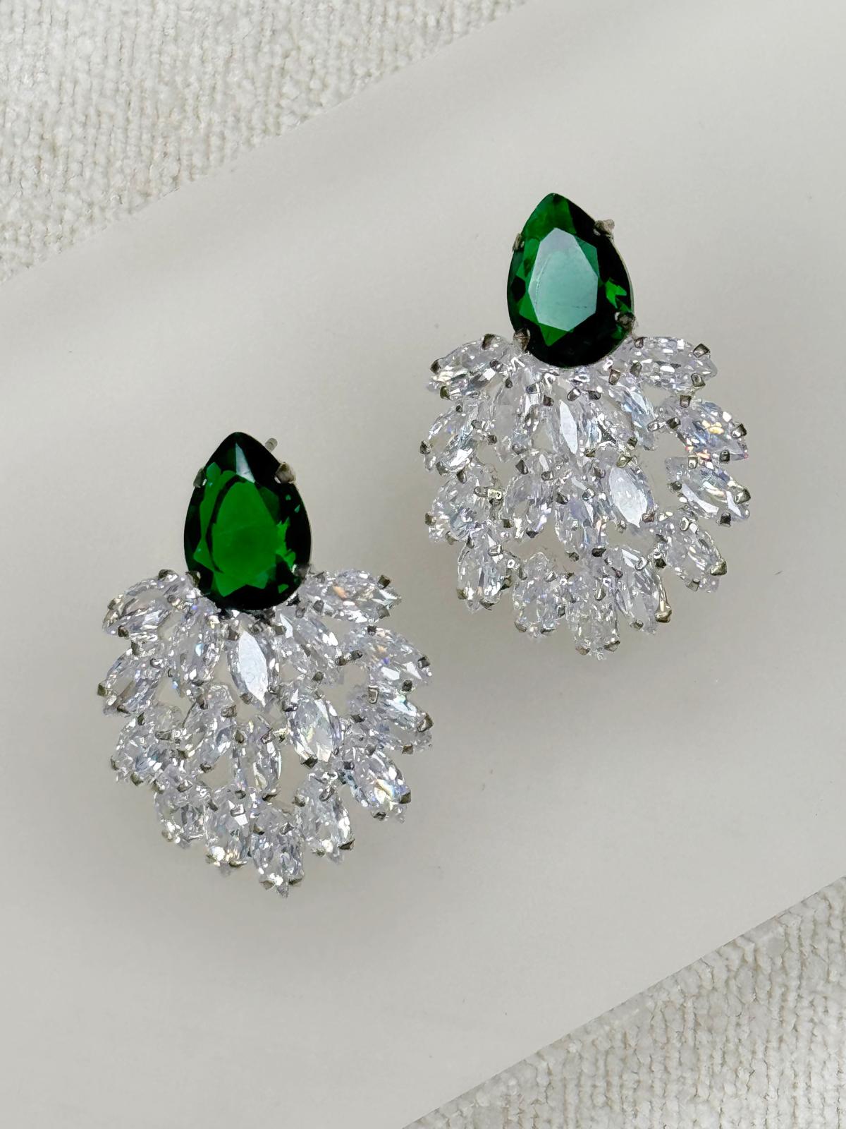 Boucles d'oreilles zircone