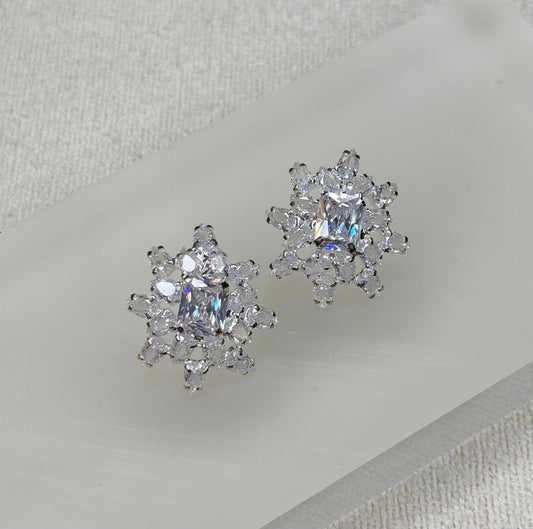 Boucles d'oreilles zircone