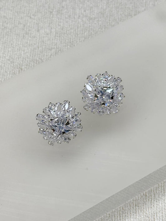 Boucles d'oreilles zircone