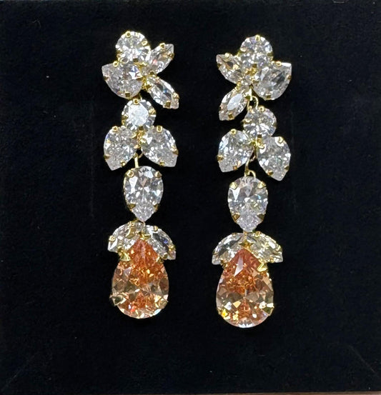Boucles d'oreilles zircone