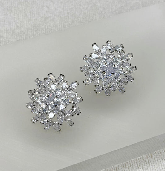 Boucles d'oreilles zircone