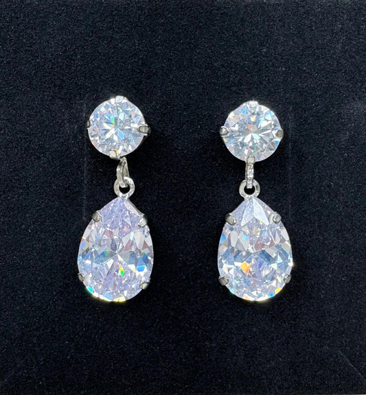 Boucles d'oreilles zircone