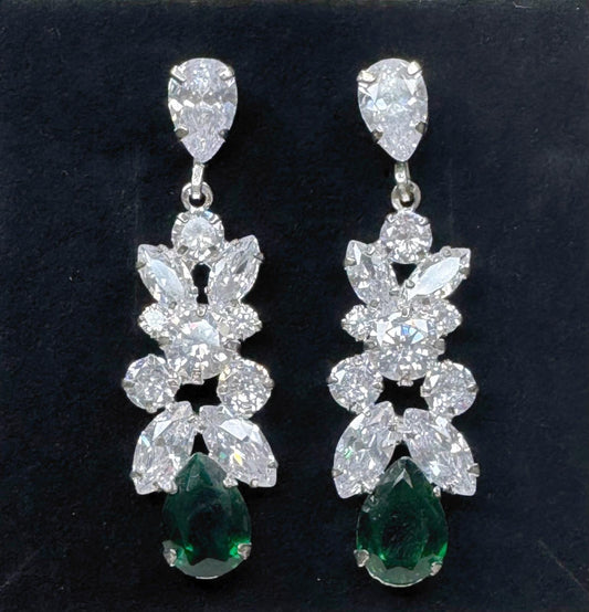 Boucles d'oreilles  zircone
