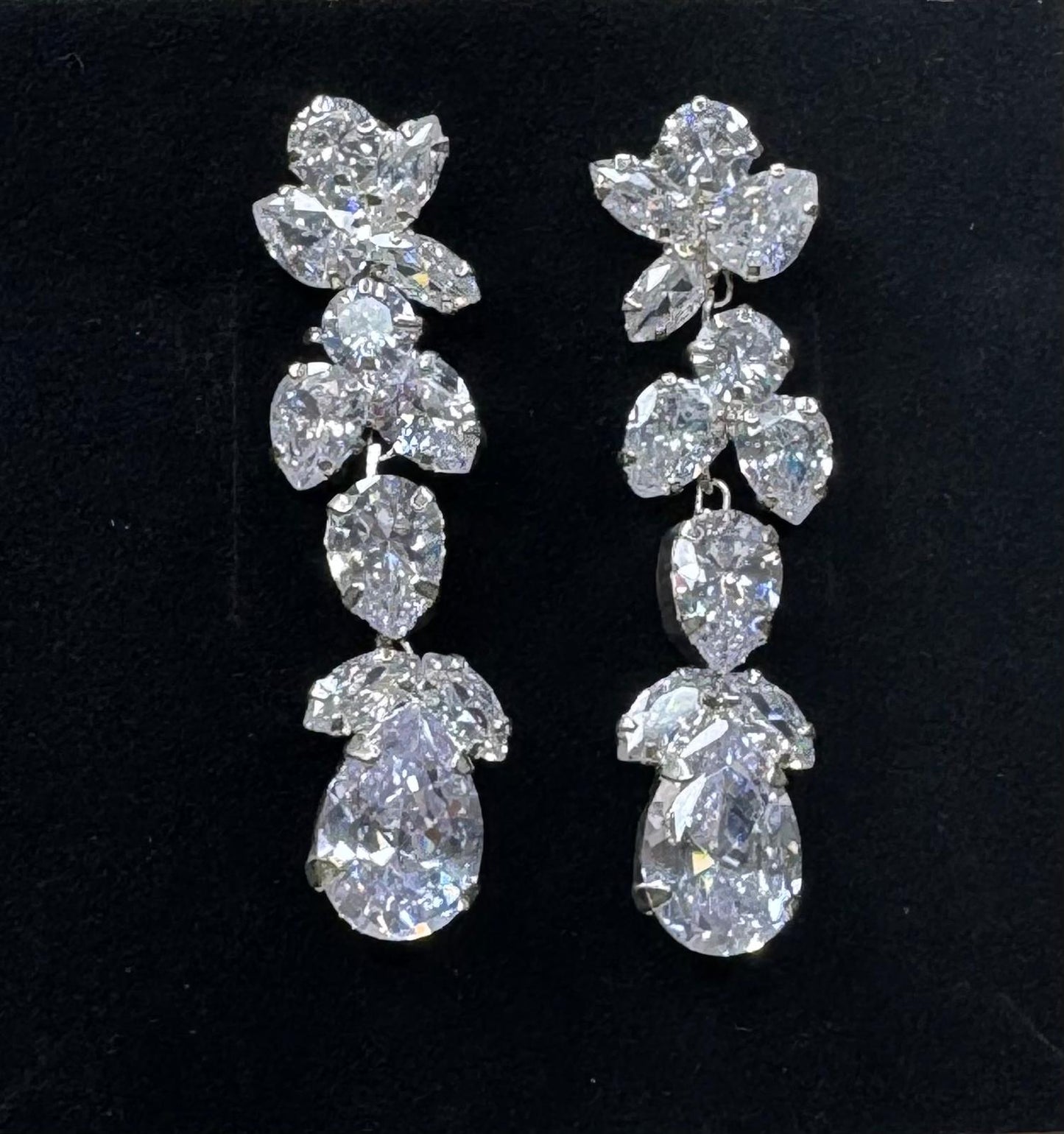 Boucles d'oreilles zircone