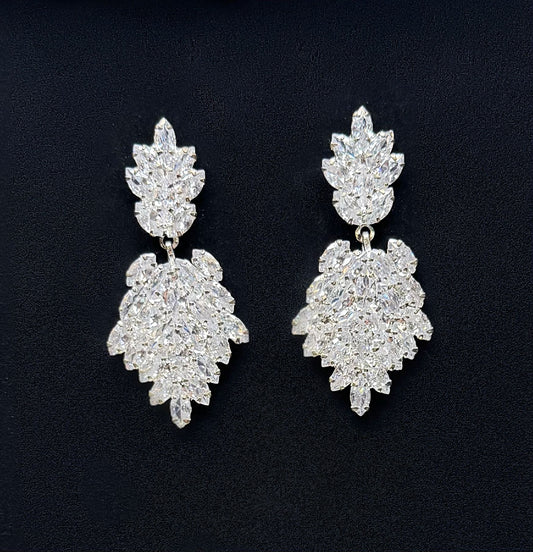 Boucles d'oreilles zircone