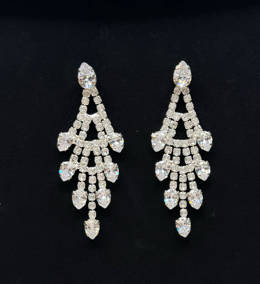 Boucles d'oreilles zircone