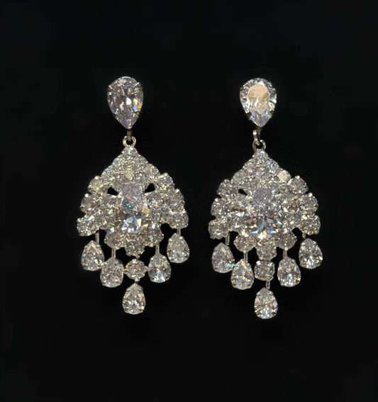 Boucles d'oreilles zircone