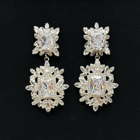 Boucles d'oreilles zircone