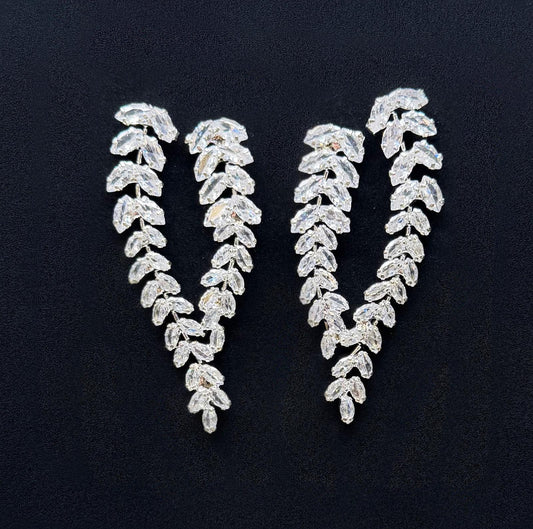 Boucles d'oreilles zircone