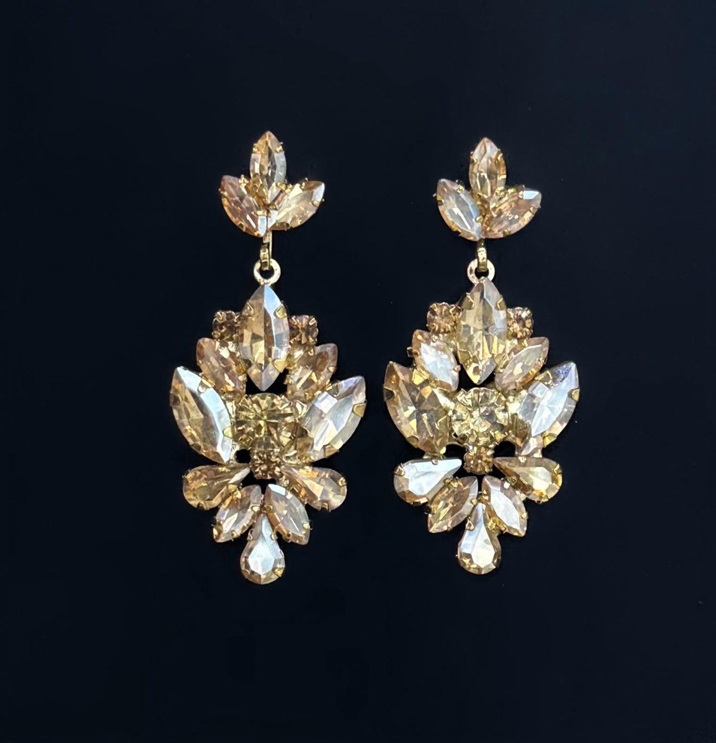 Boucles d'oreilles doré