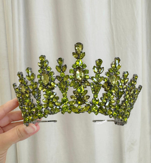 Diadème vert