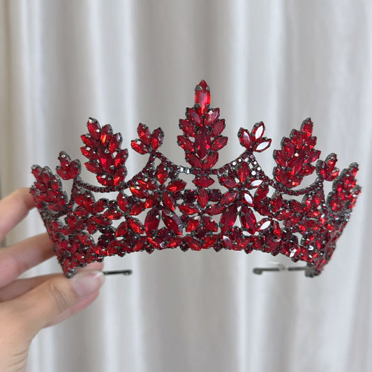 Diadème rouge