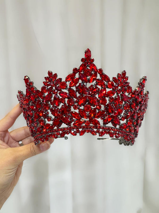 Diadème rouge