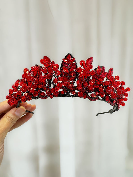 Diadème rouge