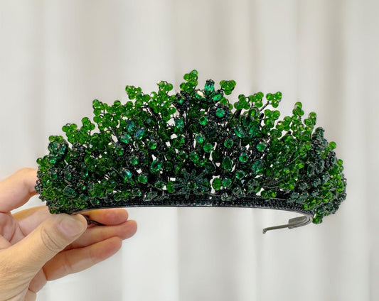 Diadème vert